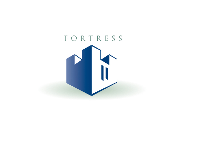 Roman Design: Fortress Technologies logo design