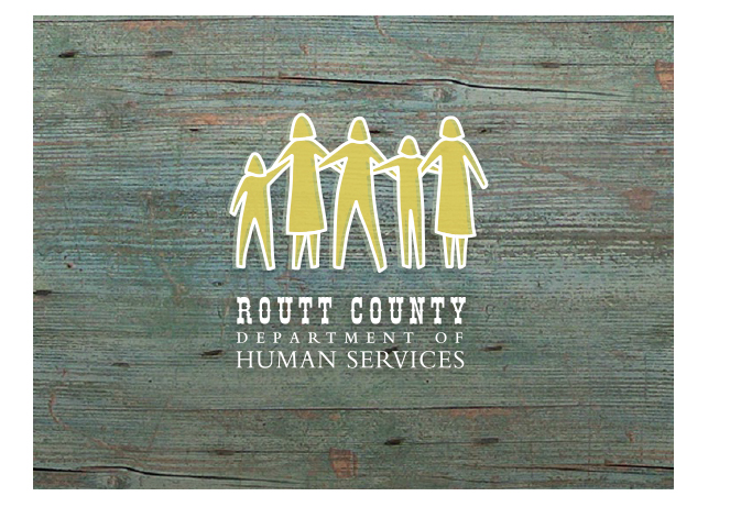 Roman Design: Routt County Dept of Human Services logo design