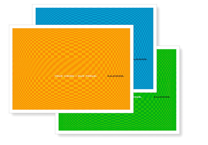 Roman Design: Kaleidico: Direct Mail Series