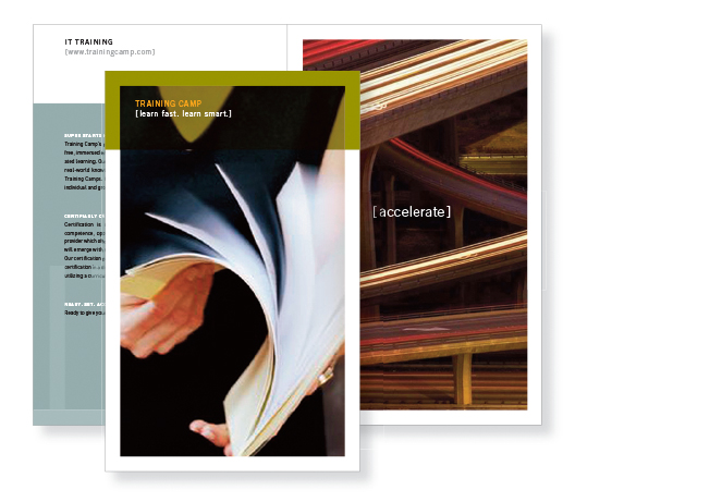 Roman Design: Training Camp Brochure