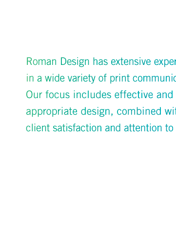 Extensive experience, Effective design